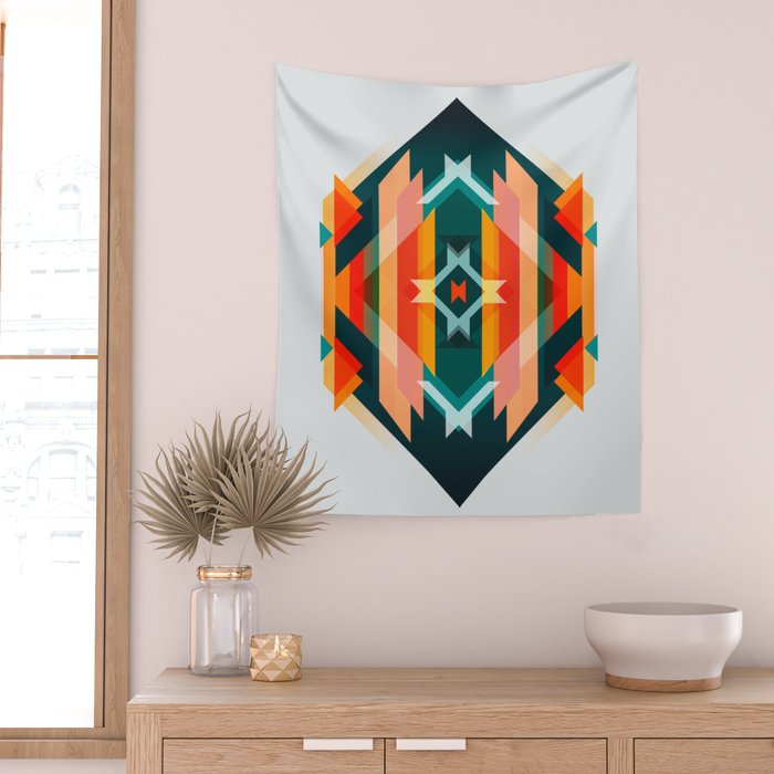 Broken Diamond - Incalescence Wall Tapestry Gallery Image 2