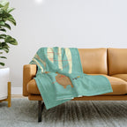 A moose ing Throw Blanket Gallery Image 1