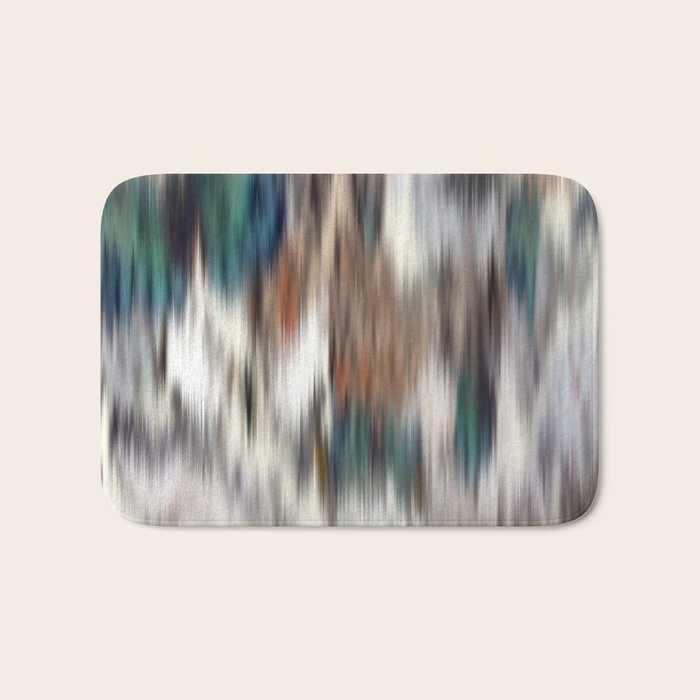 seamless pattern abstract texture background flowers Bath Mat Gallery Image 1