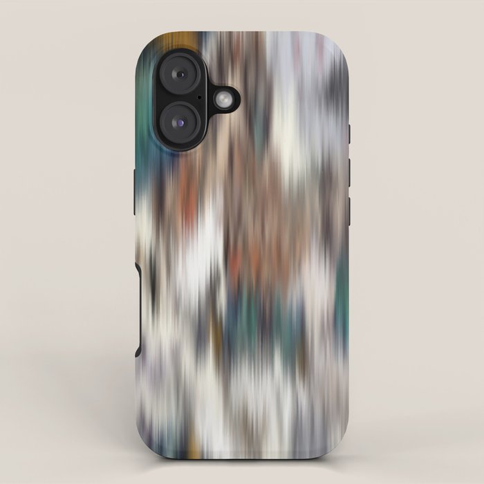 seamless pattern abstract texture background flowers iPhone Case Gallery Image 1