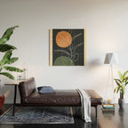 Abstract Art /Minimal Plant 102 Wood Wall Art Gallery Image 2