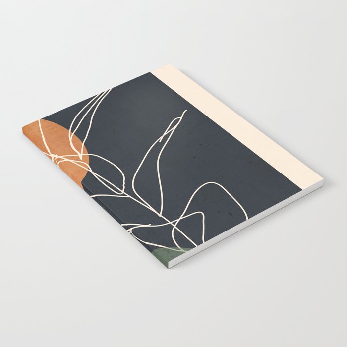Abstract Art /Minimal Plant 102 Notebook Gallery Image 1