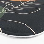 Abstract Art /Minimal Plant 102 Bath Mat Gallery Image 3