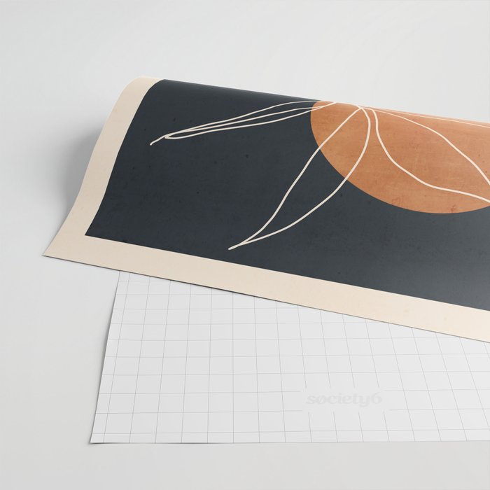 Abstract Art /Minimal Plant 102 Wrapping Paper Gallery Image 2
