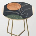 Abstract Art /Minimal Plant 102 Side Table Gallery Image 2