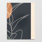 Abstract Art /Minimal Plant 102 Notebook Gallery Image 4
