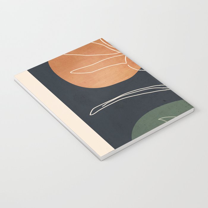 Abstract Art /Minimal Plant 102 Notebook Gallery Image 3