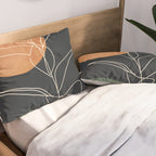 Abstract Art /Minimal Plant 102 Pillow Sham Gallery Image 2