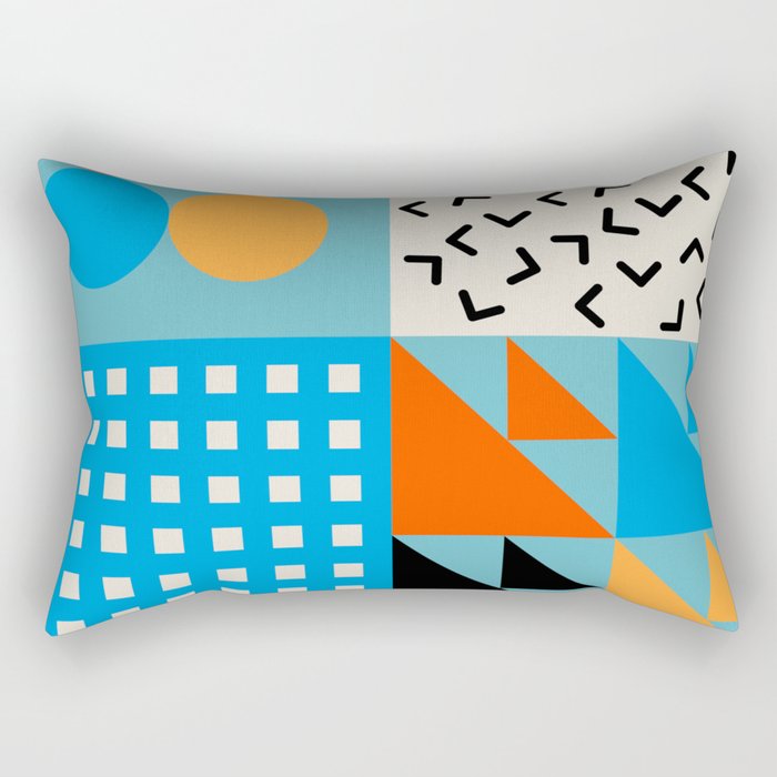 Nordic Happy Little Joy Rectangular Pillow Gallery Image 1