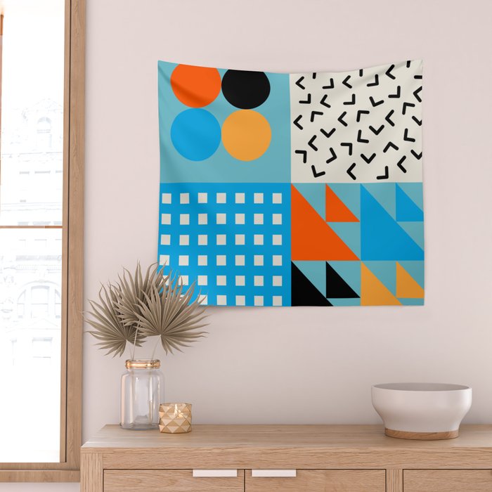 Nordic Happy Little Joy Wall Tapestry Gallery Image 2