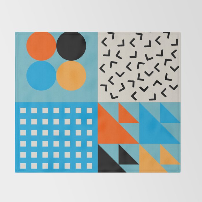 Nordic Happy Little Joy Throw Blanket Gallery Image 2
