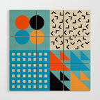 Nordic Happy Little Joy Wood Wall Art Gallery Image 1