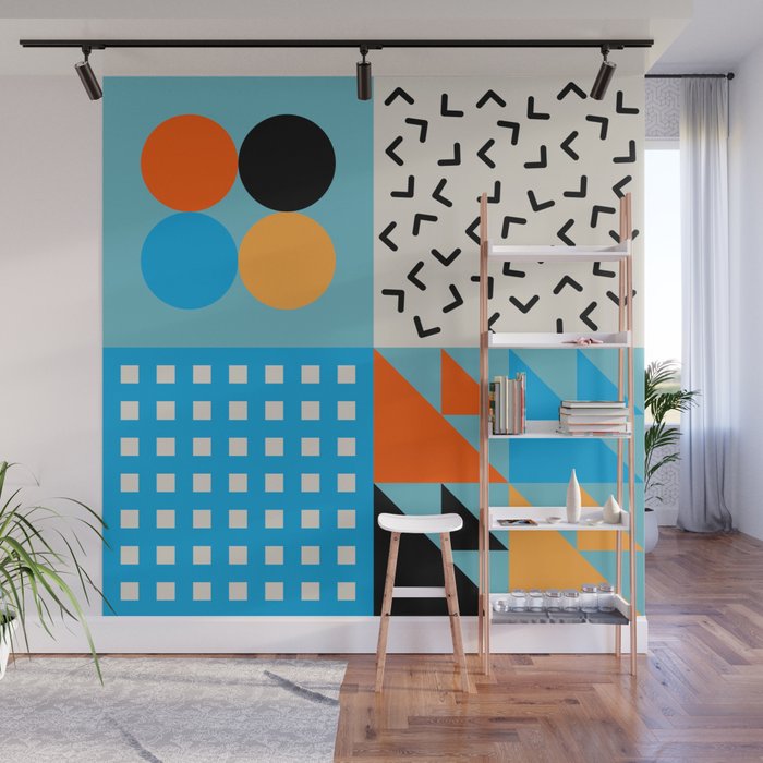 Nordic Happy Little Joy Wall Mural Gallery Image 1