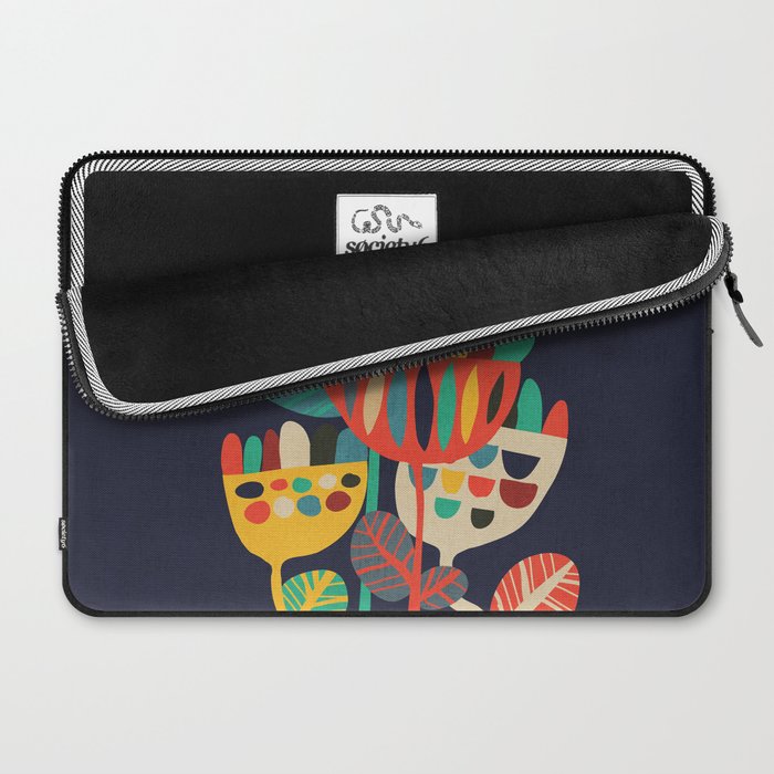Wild Flowers Laptop Sleeve Gallery Image 2