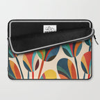 Ikebana - Geometric flower Laptop Sleeve Gallery Image 2