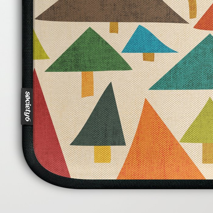 The house at the pine forest Laptop Sleeve Gallery Image 3