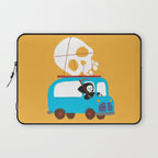 Death on wheels Laptop Sleeve Gallery Image 1