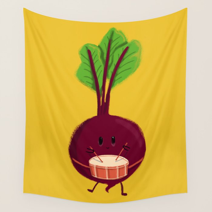 Beet's drum beat Wall Tapestry Gallery Image 1