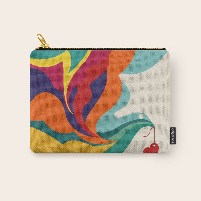 Love Message Carry All Pouch Gallery Image 1