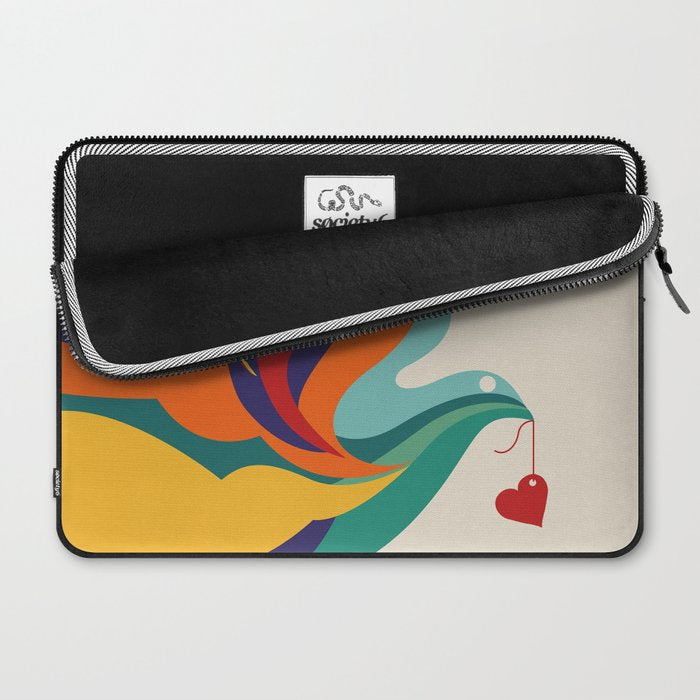 Love Message Laptop Sleeve Gallery Image 2