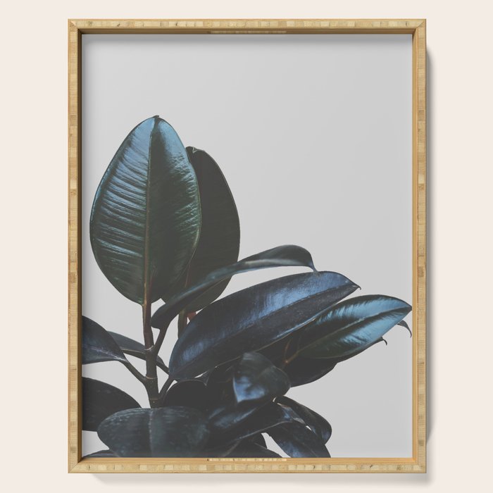 Botanical Art V4 #society6 #decor #lifestyle Serving Tray Gallery Image 1