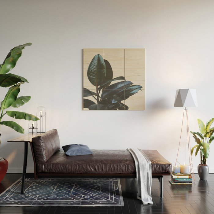 Botanical Art V4 #society6 #decor #lifestyle Wood Wall Art Gallery Image 2