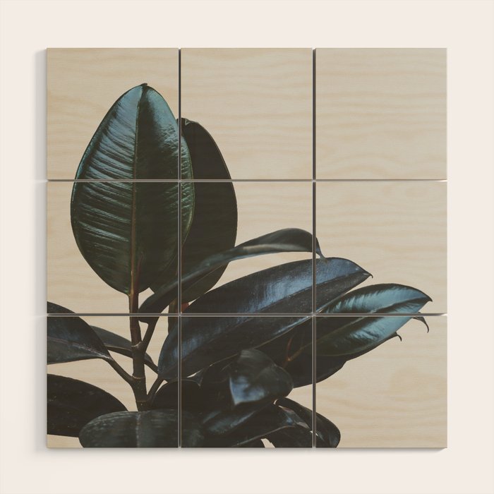 Botanical Art V4 #society6 #decor #lifestyle Wood Wall Art Gallery Image 1