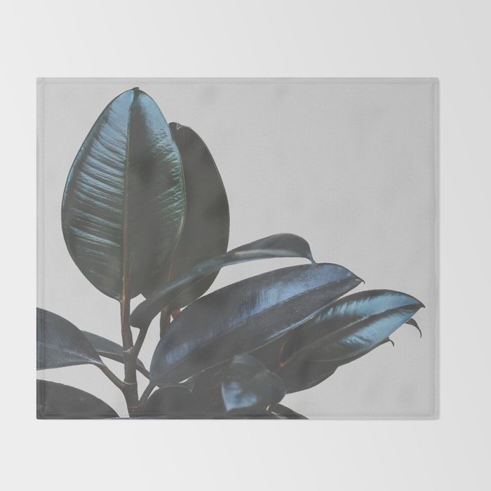 Botanical Art V4 #society6 #decor #lifestyle Throw Blanket Gallery Image 2