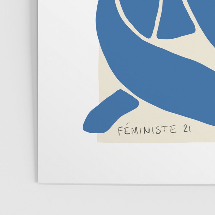 NUDE FEMINISTE - Feminist Art - Matisse Nude Blue Poster Gallery Image 3