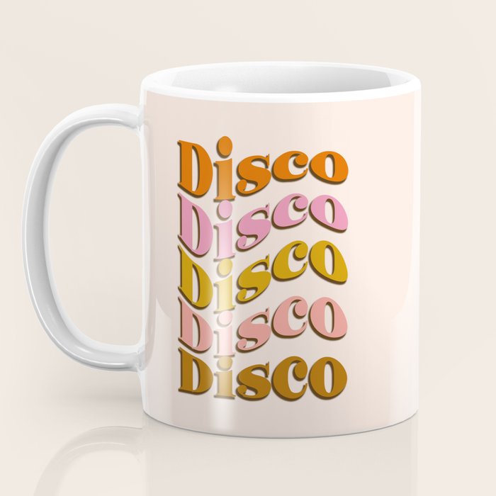 Groovy Disco Disco Coffee Mug Gallery Image 3