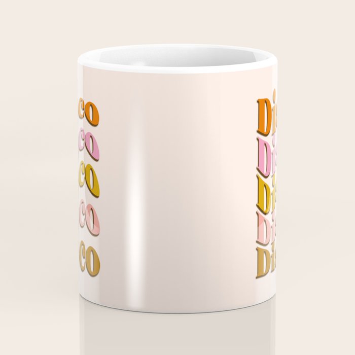 Groovy Disco Disco Coffee Mug Gallery Image 4
