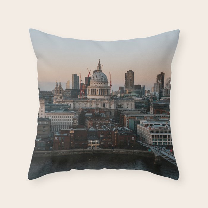 London Cityscape - Photography Throw Pillow Gallery Image 6