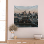 London Cityscape - Photography Wall Tapestry Gallery Image 2
