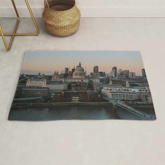 London Cityscape - Photography Rug Gallery Image 1