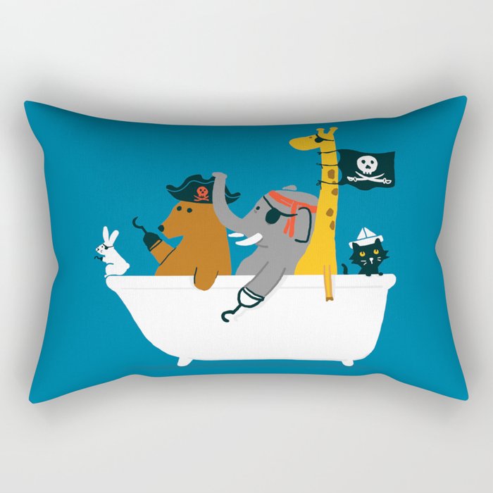 Everybody wants to be the pirate Rectangular Pillow Gallery Image 1