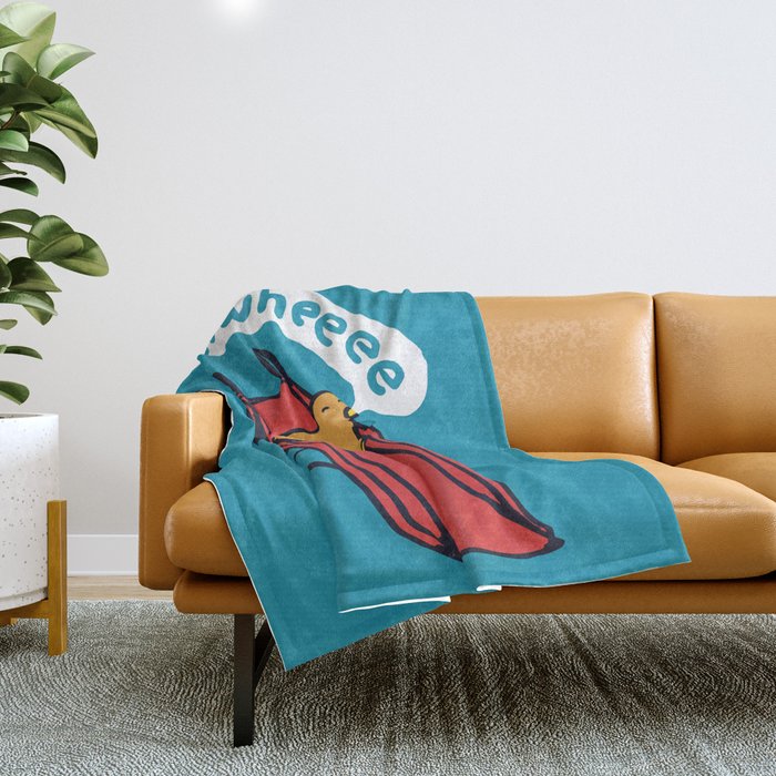 Kiwi Throw Blanket Gallery Image 1