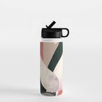 Abstract Collage 2 Water Bottle Gallery Image 1