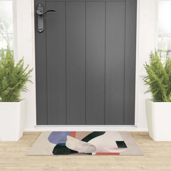 Abstract Collage 2 Welcome Mat Gallery Image 3