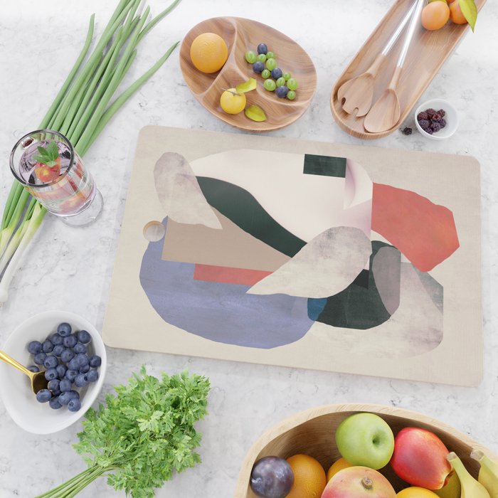 Abstract Collage 2 Cutting Board Gallery Image 2