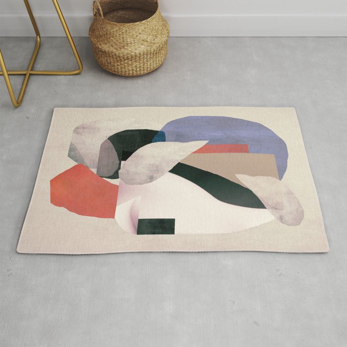 Abstract Collage 2 Rug Gallery Image 1