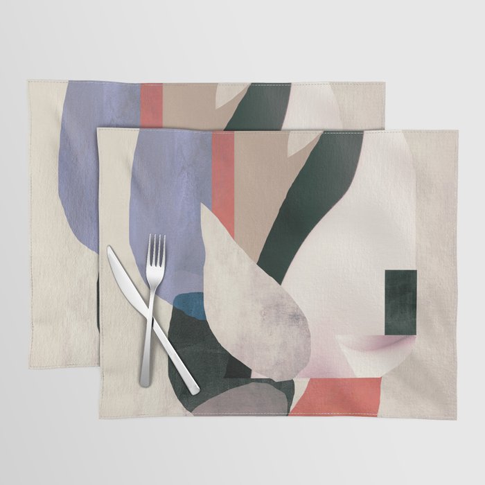 Abstract Collage 2 Placemat Gallery Image 1