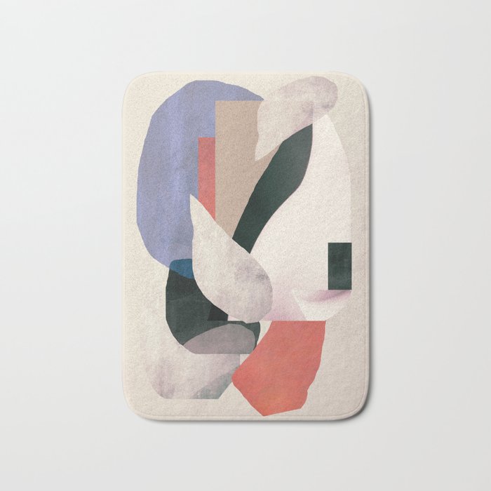 Abstract Collage 2 Bath Mat Gallery Image 1
