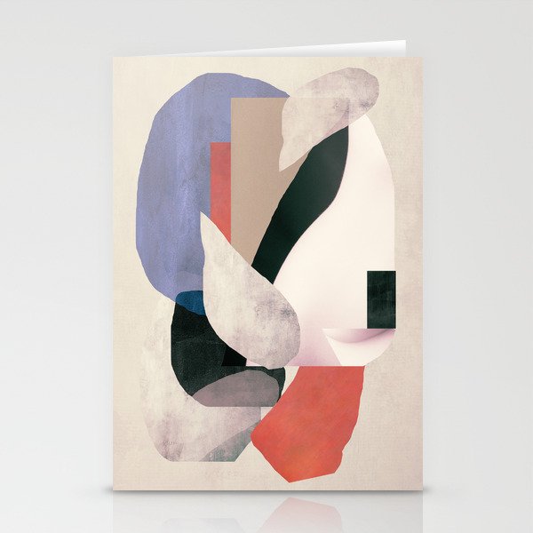 Abstract Collage 2 Stationery Card Gallery Image 2