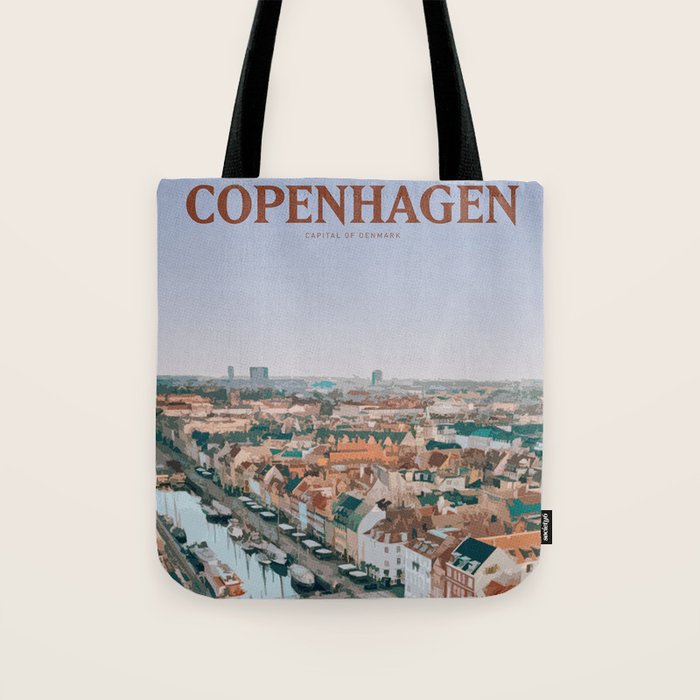 Visit Copenhagen Tote Bag Gallery Image 1