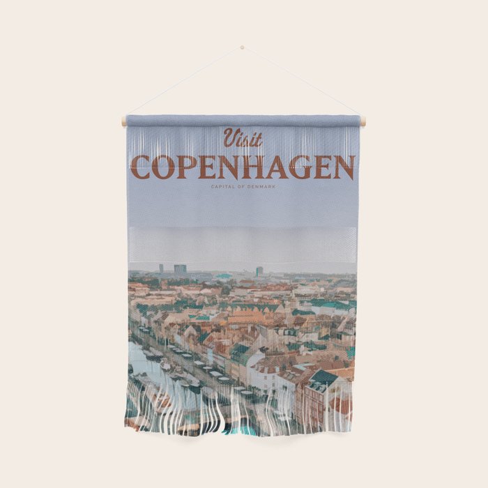 Visit Copenhagen Wall Hanging Gallery Image 1