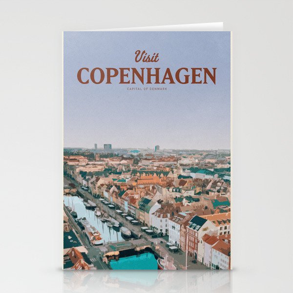 Visit Copenhagen Stationery Card Gallery Image 2