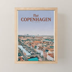 Visit Copenhagen Mini Art Print Gallery Image 1