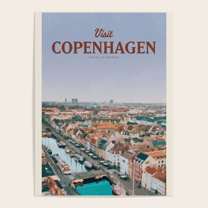Visit Copenhagen Poster Gallery Image 1