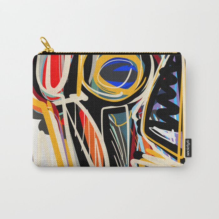 The Scream Street Art Graffiti Carry All Pouch Gallery Image 1