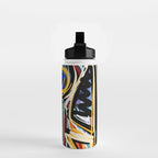 The Scream Street Art Graffiti Water Bottle Gallery Image 2